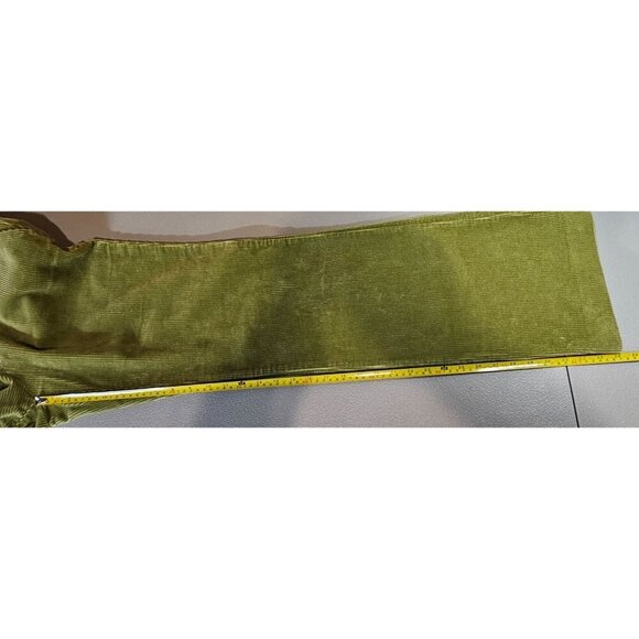 J. Crew Womens 8T Vintage Y2K Green Corduroy Flare Pants - Picture 14 of 16